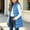 Blue, variant on OGLCCG Long Puffer Vest Girls Sleeveless Quilted Warm Coat Gilet Jacket Fall Winter Zip Up Padded Outerwear with Pockets(Army Green,7-8 Years)