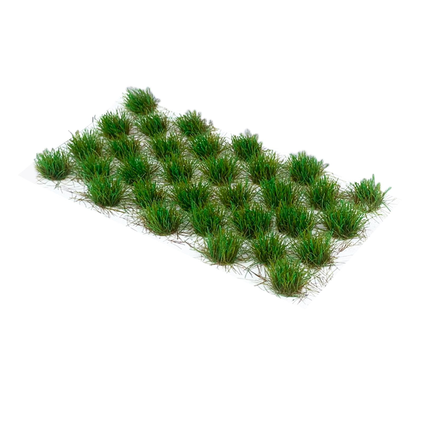 Self Adhesive Grass Tufts Diorama Layout Miniature Scenery Grass groups