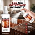 thumbnail image 4 of Wood Furniture Polish Spray, Scratch Restorer for Hardwood Floors and Furniture, Multi Surface Protection, 4 of 6
