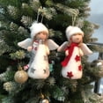 thumbnail image 2 of Christmas Ornaments Doll Wings Angel Pendant Christmas Tree Pendant Gift, 2 of 6