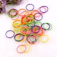 thumbnail image 3 of Colorful Hair Rubber Bands Assorted Color 170Pcs 0.6X0.6X0.2In, 3 of 4