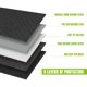 thumbnail image 2 of Dontodent Fundas universales para asientos de coche para perros, funda protectora para asiento trasero con bolsillo de almacenamiento, funda impermeable para banco para coche y SUV Tansport (146 x 136 cm, negro) Kuyhfg Sin marca, 2 of 5