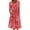 A, variant on Womens Dresses Casual Women's Casual Plaid Printed Short Sleeve Dresses Tunic Dress (H,M)
