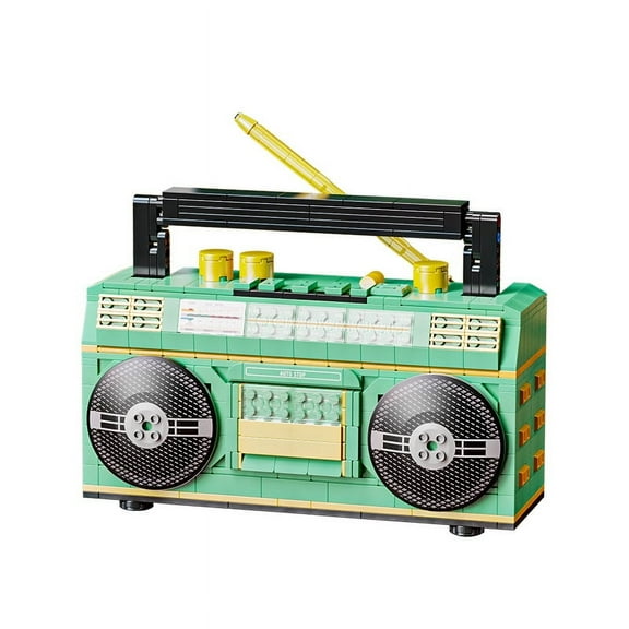 Honchoes Vintage Radio Building Blocks Set Compatible with Lego Retro Radio Home Office Decor for Adults 781 Pcs