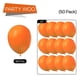 thumbnail image 5 of Globos PartyWoo, naranja mandarina, 12 pulgadas, 50 unidades, 5 of 7