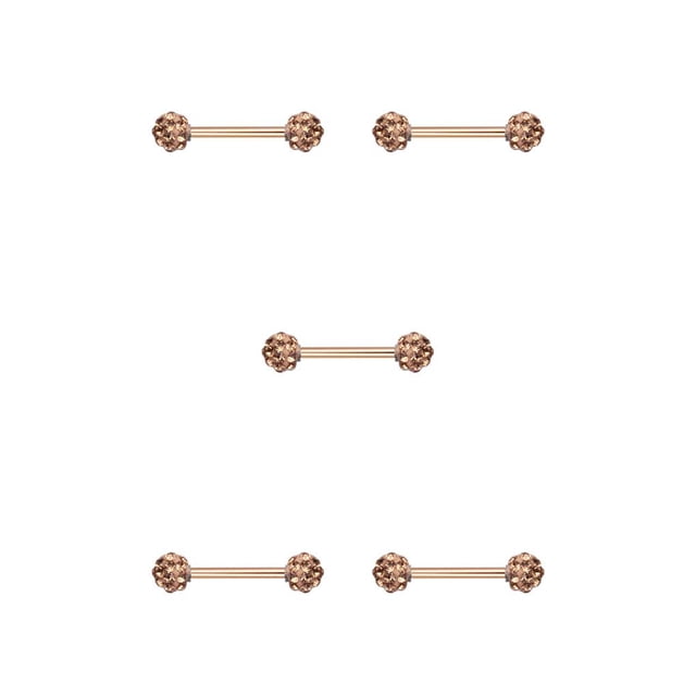 Qarigey Anillo para pezones, adorno de Metal encantador para el pecho, decoración para cuerpos pequeños, Piercings para los senos, Type2 NO2