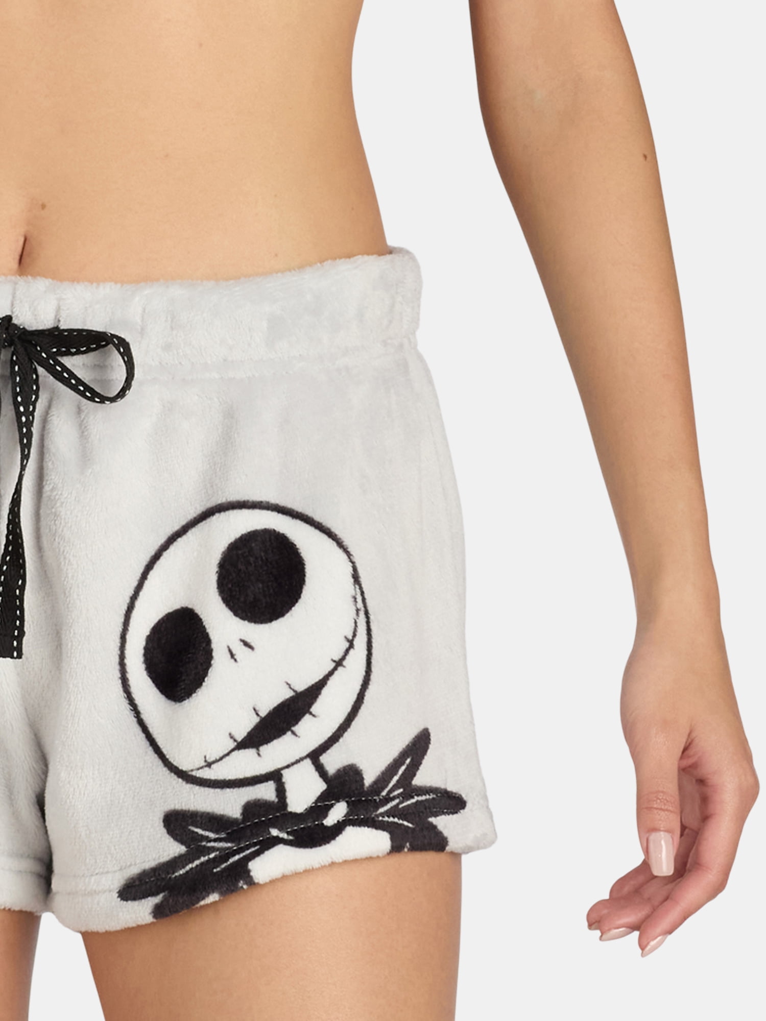 Nightmare Before Christmas Women’s Velour Pajama Shorts, 2-Pack, Sizes XS-3X