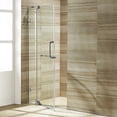 thumbnail image 2 of Vigo VG6042CHCL42 Pirouette 72" High X 42" Wide Pivot Frameless Shower Door - Chrome, 2 of 7