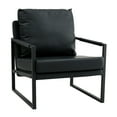 thumbnail image 4 of Lloyss Mid-Centyry Modern Accent Chair with Metal Frame, 4 of 7