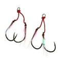 thumbnail image 3 of 2 Pcs Hameçons Hameçon de Pêche ging Assist avec PE Brillant, 3 of 8