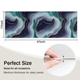 thumbnail image 5 of Blue Green Gold Marble Pattern Kitchen Rug Mat,Kitchen Runner Rugs Non Skid Washable,Decorative Kitchen Floor Mats for Kitchen,Sink,Laundry,17"X47", 5 of 5