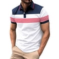 thumbnail image 1 of Men's Summer Leisure Culture Breathable Short Sleeved Shirt Top M, 1 of 5