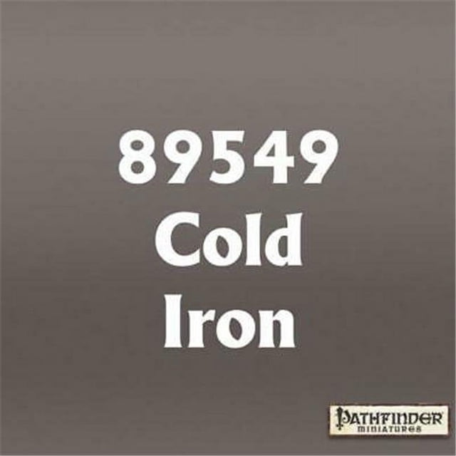 Reaper Miniatures REM89549 Pathfinder Colors of Golarion Master Series Paint - Cold Iron