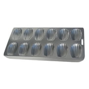 Fox Run 12 Cup Heavy Duty Nonstick Madeleine Shell Shape Cake Mold Cookie Pan