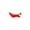 Red, variant on Bird Shape Wand Toy Replacement Head for Cat, Refill Feather Teaser for Kitty Stick, Interactive Play Attachment for Indoor Cat Daily Game
