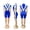 Blue, variant on Athletic Two-Piece Set