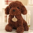 thumbnail image 2 of Realistic Stuffed Poodle Adorable Puppy Dog Soft Plush Toys Valentine's Day Christmas Holiday Birthday Gift for Toddler Kids,7/9.75inch, 2 of 5