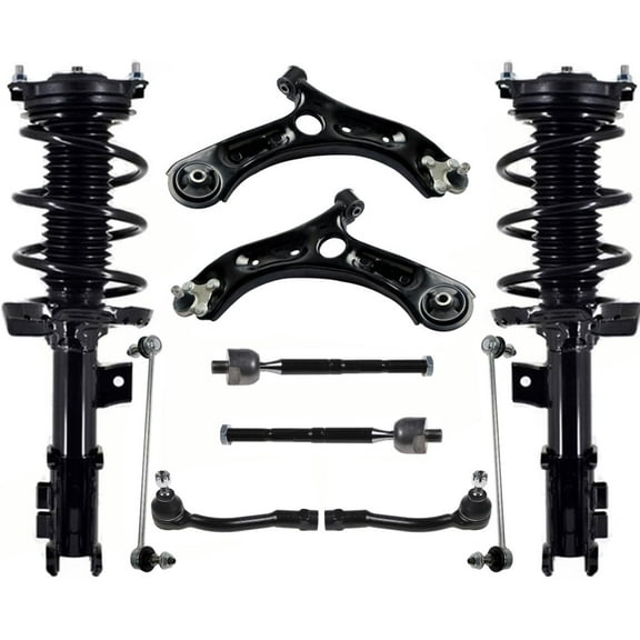 Front Struts Control Arms Tie Rods & Links For Kia Optima 1.6L 2.4L 2017-2018