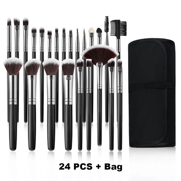 Nuevo juego de 10/32 brochas de maquillaje, suaves y esponjosas, para base de maquillaje, contorno, rubor, corrector, sombra de ojos, difuminador, iluminador, herramienta de belleza