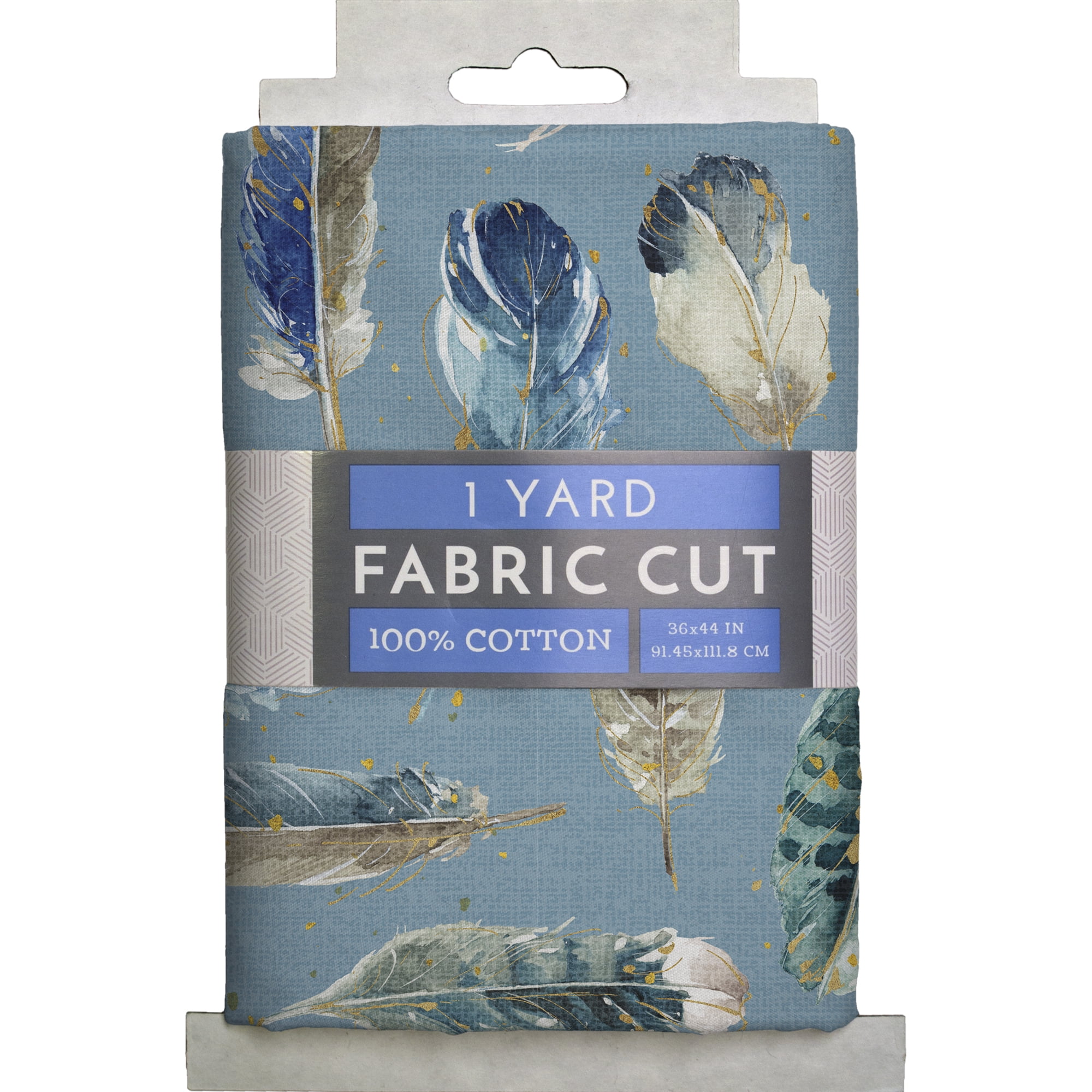 David Textiles Cotton 36" x 44" Indigold Collection 100% Cotton Fabric, 1 yard precut