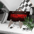 thumbnail image 3 of 1 Pcs 2D Flat License Plate Covers & Frames, Halloween For Decorative Front, Waterproof For Decoration Aluminum License Plate Covers & Frames Cover For Men Women, 12" X 6", 3 of 6