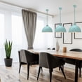 thumbnail image 4 of Ilios Innova | Paquete de 3 lámparas de techo colgantes decorativas estilo nórdico retro de 36 cm para habitaciones y salas de estar, 4 of 9