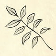 thumbnail image 2 of Villa, Milli 12x12 White Modern Wood Framed Museum Art Print Titled - Paper Simple flower, 2 of 4