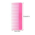 thumbnail image 1 of pitrice Styling Hair Comb Light Weight Portable Small Useful Barbershop Tools Multi-functional Wide Tooth Candy Color Modelling Supply Pink, 1 of 5