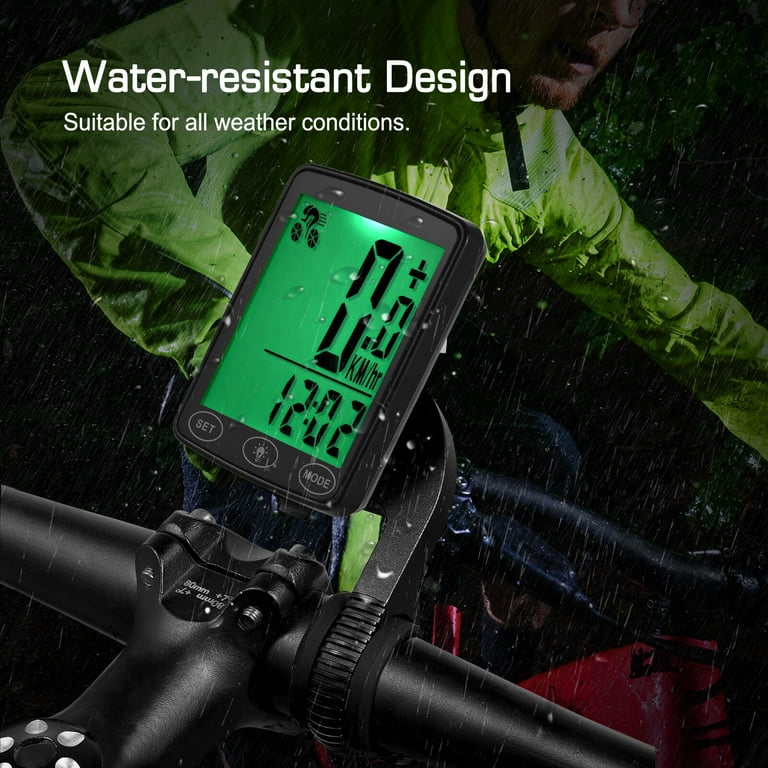 Bike computer with temperature hotsell