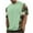 Mint Green, variant on ZCFZJW Mens Workout T-Shirts Casual Camo Patchwork Short Sleeve Round Neck Graphic Shirts Trendy Regular Fit Cotton Pullover Tops Red XXL