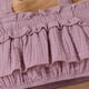 thumbnail image 4 of Bermudas Baby Girl Kids Sling Tops + Shorts Ruffle Top sin mangas + Shorts Set (Púrpura 4t) Ygjytge Púrpura T 3-4 años Única para Niña, 4 of 7