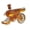 Cannon 2, variant on Collectible Tiger Head Glass Liquor Bottle 10.1oz, Decanter with Secure Cork Stopper, Unique Gift for Lovers