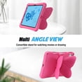 thumbnail image 4 of GSFY Case Compatible with iPad Air 11 inch M3 2025 / M2 2024, iPad Air 10.9 4th&5th Gen 2022/2020, Light EVA 360° 3D Butterfly Kickstand Shockproof Case Cover with Pencil Holder, Rose BTFLY, 4 of 7