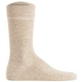 thumbnail image 2 of Hudson Calcetines deportivos unisex, paquete de 9 - Simply, calcetines básicos, unicolor Beige jaspeado 35-38, 2 of 3