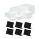 thumbnail image 5 of 6 cajas de exhibición de acrílico con base hueca para alimentos, soportes de exhibición para catering, cosméticos y pasteles., 5 of 9
