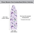 thumbnail image 5 of Kuiaobaty Lavender Flower Butterfly Violet Ironing Board Cover Non-Slip Ironing Board Replacement Cover Protective Scorch Polyster with Elastic Edge Home & Kitchen Accessories, 5 of 5