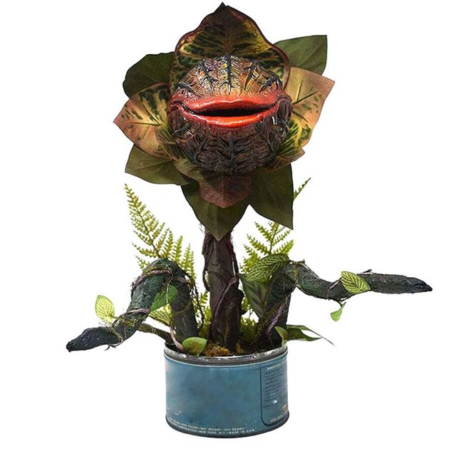 ¡Venta caliente! Estatua de jardín de flores de terror Figuras de plantas caníbales Escultura de resina de flor de cadáver artificial Accesorios de miedo