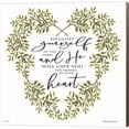 thumbnail image 1 of Great Art Now Delight Yourself Heart Wreath by Cindy Jacobs, Canvas Wall Art, 12W x 12H, 1 of 1