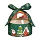 thumbnail image 2 of Caja de regalo navideña, bolsa portátil de papel para dulces de frutas con ventana transparente, cinta decorativa roja y verde, reciclable, ecológica, para fiestas de Nochebuena., 2 of 6