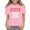 Pink, variant on Grblisyd First Day of School Girls Boys T Shirts Kids Summer Letter Print Crewneck Tops Short Sleeve Cute Tees 5-14 Years