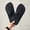 black, variant on Men Brown Adjustable Rope Strap Wave Massage Insole Flip Flops Outdoor Beach Thong Slippers