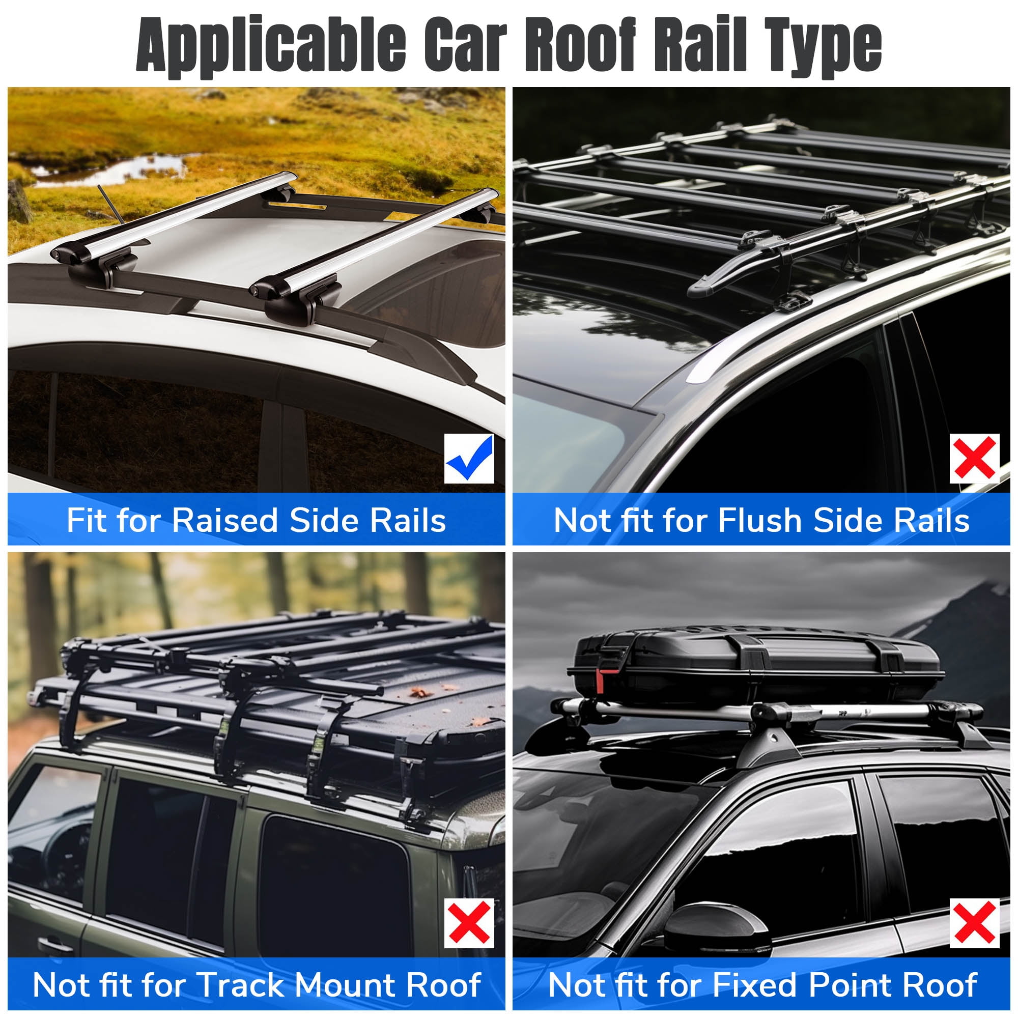 Universal fixed point roof rack hotsell