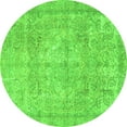 thumbnail image 1 of Ahgly Company Indoor Round Persian Green Traditional Area Rugs, 8' Round, 1 of 1