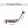 thumbnail image 2 of Spring hinge cupboard door support iron damper 2pcs, 2 of 4