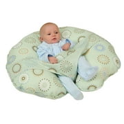 Leachco Cuddle-U Original Sunny Circles │ Nursing Pillow & More │ Sham-Style, Removable Cover