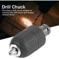 thumbnail image 2 of Efficient Keyless Drill Chuck For Impact Wrench Conversion, Connect Firmly & Stable Connecting Enhances Flexibility In Handling Multiple Drilling Tasks, 2 of 5