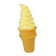 thumbnail image 5 of Comida de juguete falsa, postre de simulación para decoración de pasteles, helado artificial Amarillo, 5 of 9