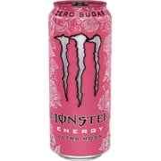 (24 Cans) Monster Energy Ultra Rosa, 16 fl oz