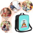 thumbnail image 5 of Wall-E Lunch Bag, Reusable Lunch Tote Bag, Insulated Lunch Box, Portable Lunch Bento Box For College Work Office Picnic 10.5*8*4.5 Inch, 5 of 9