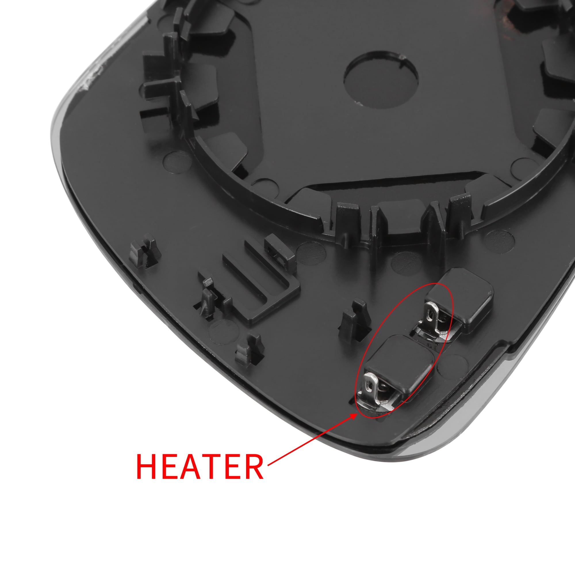 Unique Bargains Car Mirror Glass Heated Backing Plate RH Rearview Mirrors